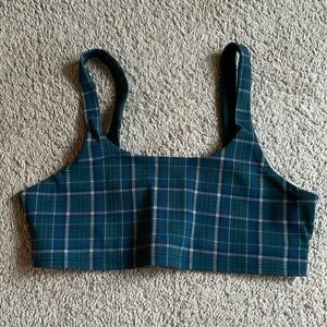 Alo Yoga Plaid Sports Bra